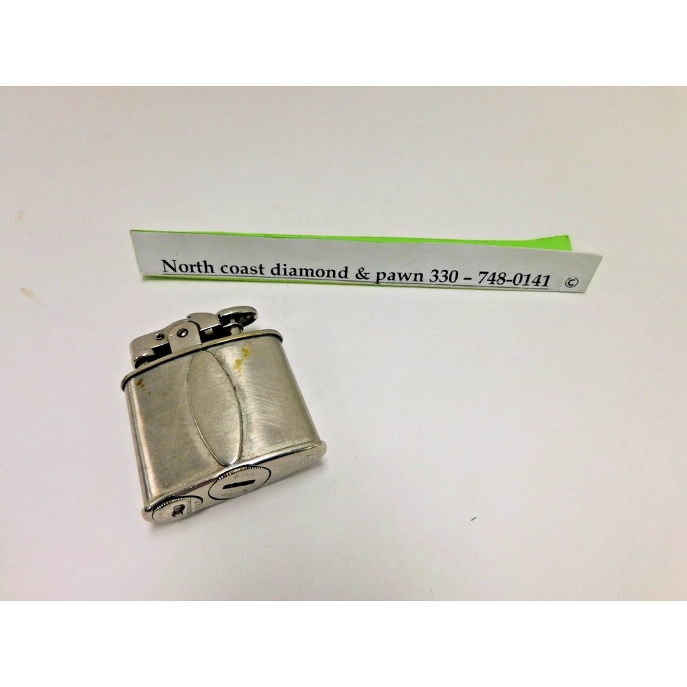 Vintage Art Metal Ronson Delight Cigarette Lighter Works JC108